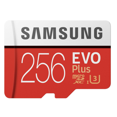 کارت حافظه microSDXC سامسونگ (Samsung) مدل Evo Plus کلاس 10 استاندارد UHS-I U3 سرعت 100MBps ظرفیت 256 گیگابایت