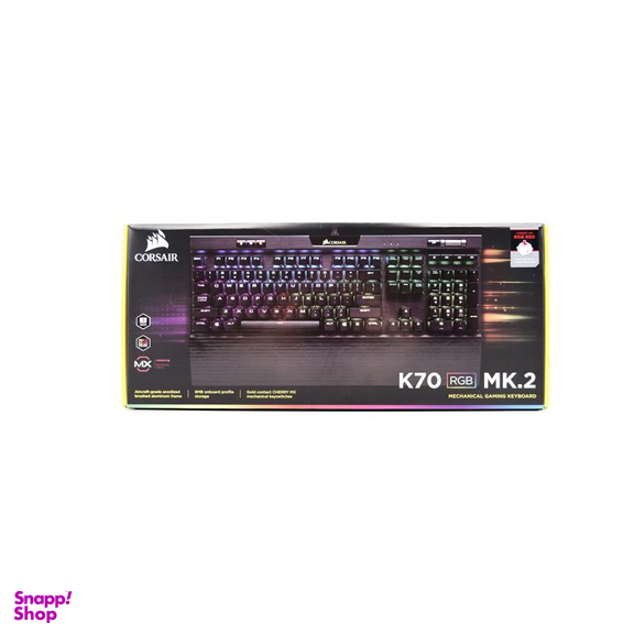 کیبورد گیمینگ کورسیر (Corsair) مدل K70 RGB MK.2