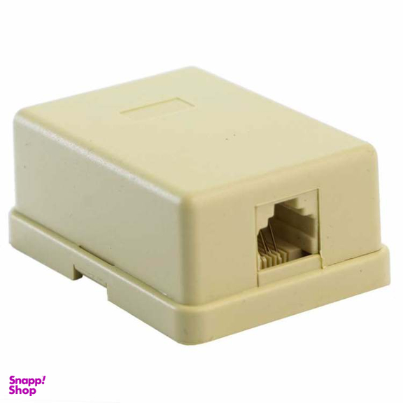 سوکت تلفن مدل پشت چسبدار