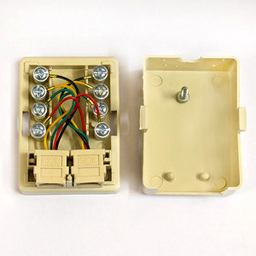 سوکت تلفن مدل پشت چسبدار