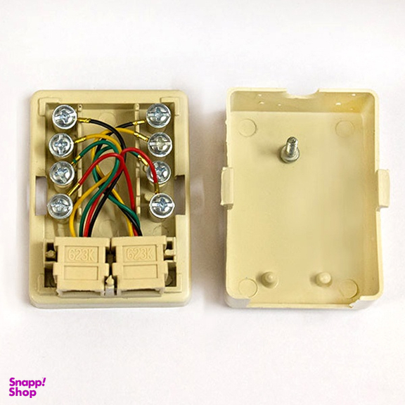 سوکت تلفن مدل پشت چسبدار