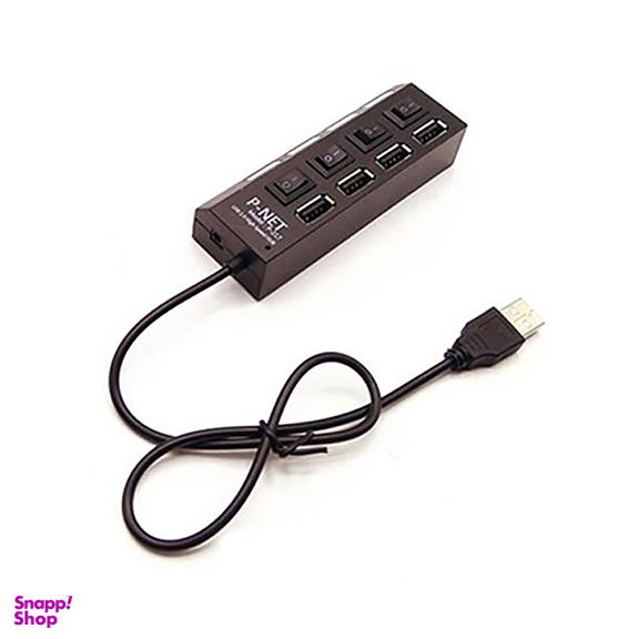 هاب یو اس بی 4 پورت پی نت (P-Net) مدل P-217