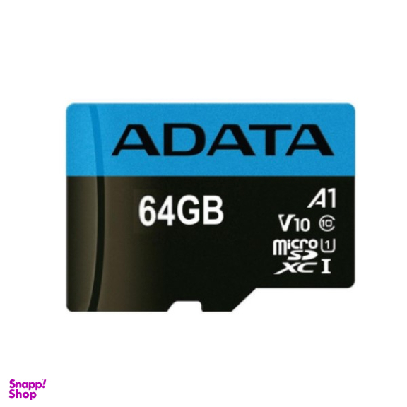 کارت حافظه microSDHC ای دیتا (Adata) مدل Premier کلاس 10 استاندارد UHS-I سرعت 80MBps ظرفیت 64 گیگابایت رنگ بنفش