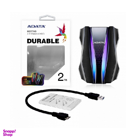 هارد اکسترنال ای دیتا مدل Hd770G ظرفیت 2TB