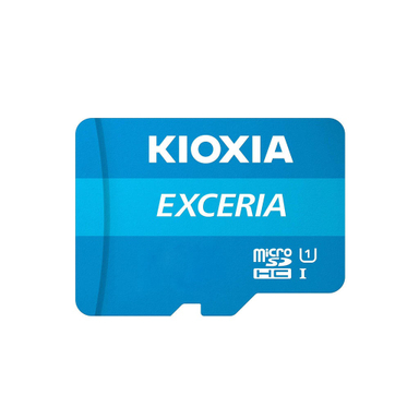 کارت حافظه‌ microSDHC کیوکسیا (Kioxia) مدل EXCERIA کلاس 10 استاندارد UHS-I U1 سرعت 100MBps ظرفیت 32 گیگابایت+آداپتور SD