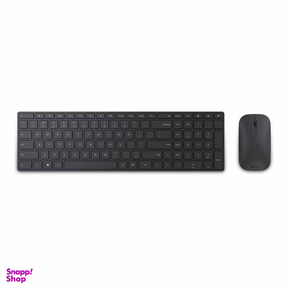 کیبورد و ماوس بی سیم مایکروسافت (Microsoft) مدل Designer Bluetooth Desktop