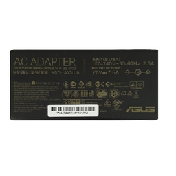 آداپتور لپ تاپ ایسوس (Asus) مدل سوزن دار اورجینال توان 7.5 آمپر ظرفیت 20 ولت به طول 3.7 *6 میلی متر