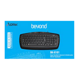 کیبورد USB بیاند (Beyond) مدل BK-6161 رنگ مشکی