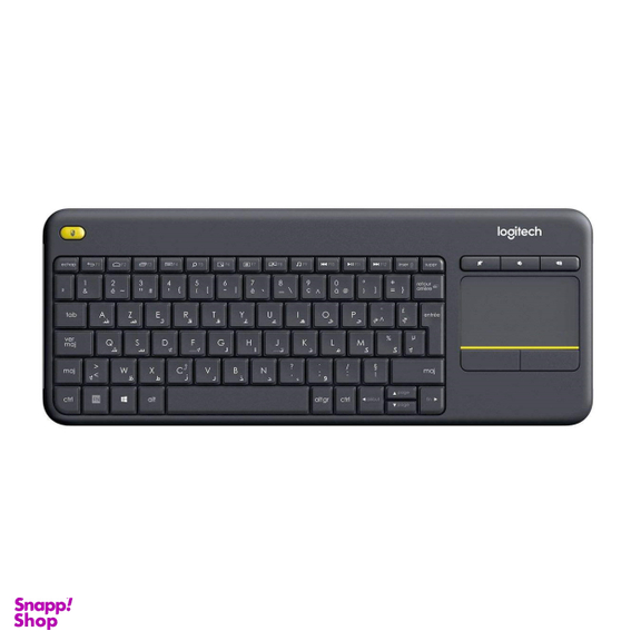 کیبورد بی‌ سیم لاجیتک (Logitech) مدل K400 Plus با حروف فارسی