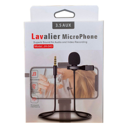 میکروفون یقه‌ای لاوالیر (Lavalier) مدل JH-043