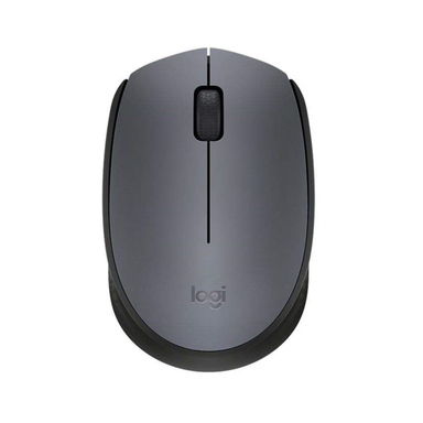 ماوس بی‌ سیم لاجیتک (Logitech) مدل Mouse M170 رنگ خاکستری
