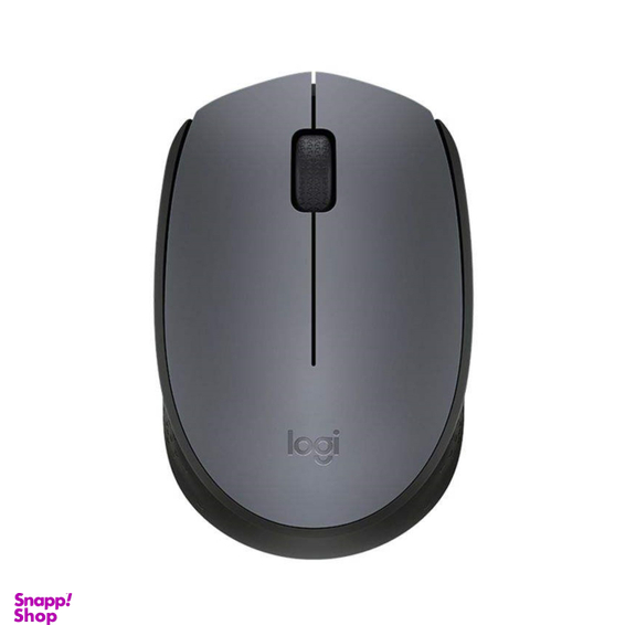 ماوس بی‌ سیم لاجیتک (Logitech) مدل Mouse M170 رنگ خاکستری