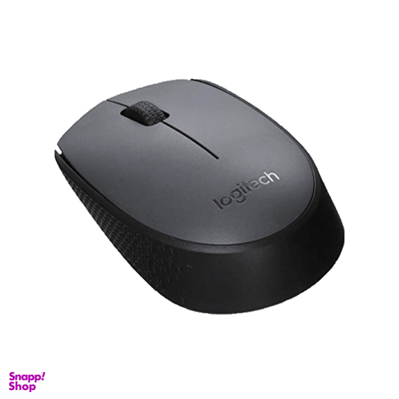 ماوس بی‌ سیم لاجیتک (Logitech) مدل Mouse M170 رنگ خاکستری