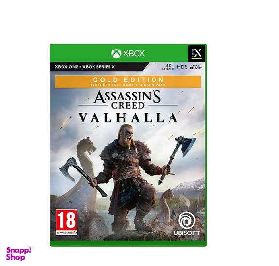 دیسک بازی Assassin’s Creed Valhalla نسخه Gold Edition برای Xbox Series X