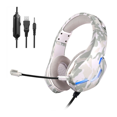هدست گیمینگ اسکمر (Askmeer) مدل J10 طرح CAMOUFLAGE