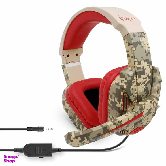 هدست گیمینگ ارتشی آی پگا (Ipega) مدل PG-R005 Desert Eagle