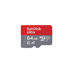 کارت حافظه microSDXC سن دیسک (Sandisk) مدل Ultra کلاس 10 استاندارد UHS-I U1 سرعت 100MBps ظرفیت 64 گیگابایت
