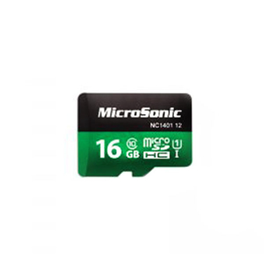 کارت حافظه microSDXC میکروسونیک (Microsonic) مدل HC کلاس 10 استاندارد UHS-I U1 سرعت 90MBps ظرفیت 16 گیگابایت