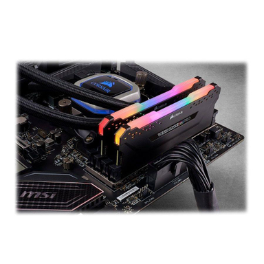 رم دسکتاپ DDR4 دو کاناله 3200 مگاهرتز CL16 کورسیر (Corsair) مدل VENGEANCE RGB PRO ظرفیت 32 گیگابایت