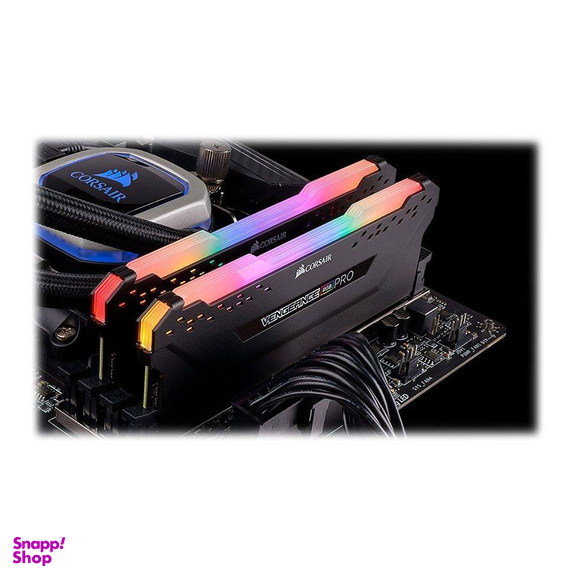 رم دسکتاپ DDR4 دو کاناله 3200 مگاهرتز CL16 کورسیر (Corsair) مدل VENGEANCE RGB PRO ظرفیت 32 گیگابایت