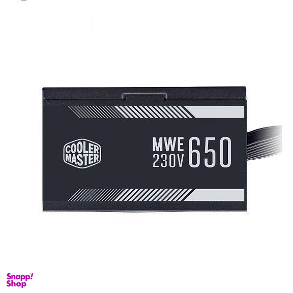 منبع تغذیه کامپیوتر کولر مستر (Cooler Master) مدل MWE 650 White رنگ مشکی