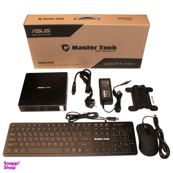 کامپیوتر کوچک مستر تک (Master Tech) مدل MP400J-ID4SB رنگ مشکی