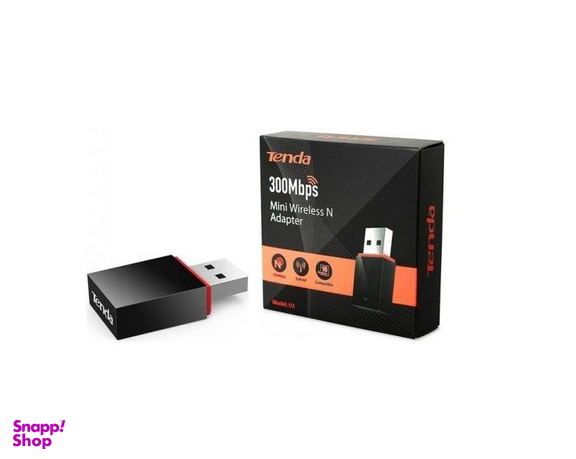 کارت شبکه USB تندا (Tenda) مدل U3 رنگ مشکی
