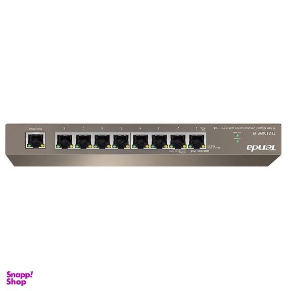 سوییچ 9 پورت گیگابیتی تندا (Tenda) مدل TEG1009P-EI