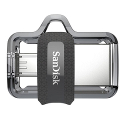 فلش مموری سن دیسک مدل Ultra Dual Drive M3.0 ظرفیت 32 گیگابایت