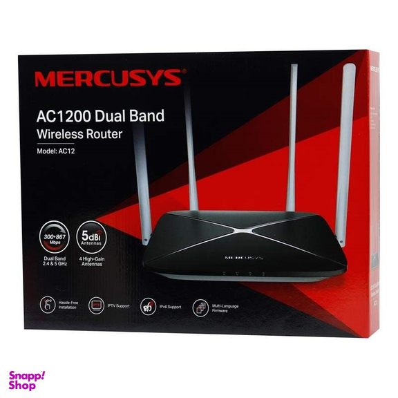 مودم روتر بی سیم مرکوسیس (Mercusys) مدل AC12