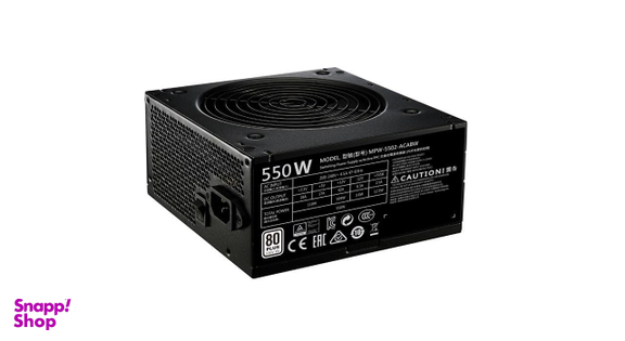 منبع تغذیه کامپیوتر کولر مستر (Cooler Master) مدل MWE white 550 رنگ مشکی