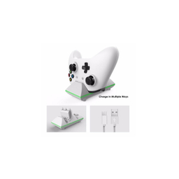 پایه شارژ دسته بازی Xbox One S اسپارک فاکس (Sparkfox)مدل Dual Controller Charger به همراه 2 عدد باتری