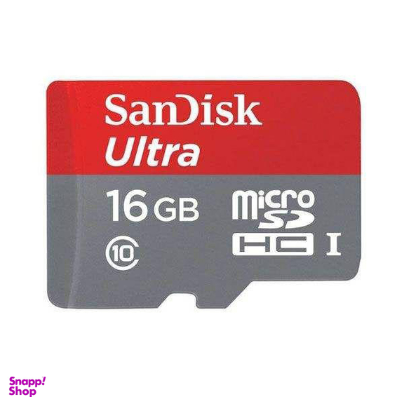کارت حافظه MicroSDXC سن دیسک (Sandisk) مدل Ultra A1 کلاس 10 استاندارد UHS I سرعت 98MBps ظرفیت 16 گیگابایت
