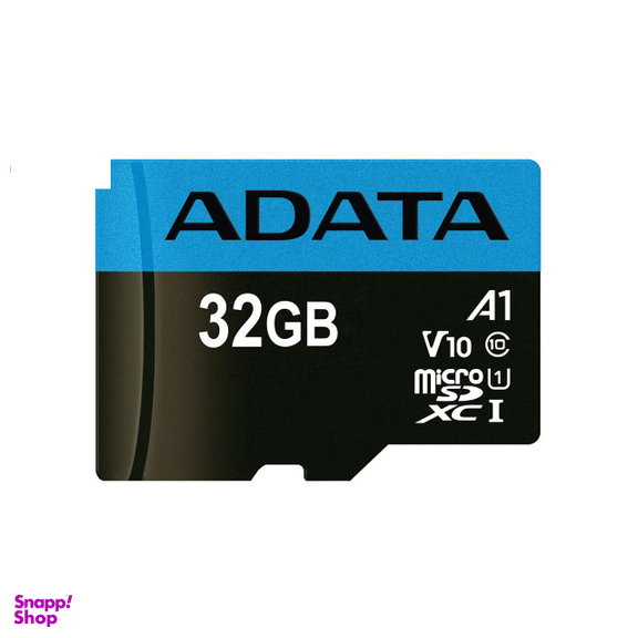 کارت حافظه microSDHC ای دیتا مدل Premier V10 A1 کلاس 10 استاندارد UHS-I سرعت 100MBps ظرفیت 32 گیگابایت