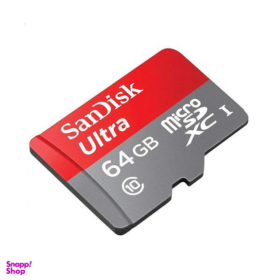 کارت حافظه MicroSDXC سن دیسک (San Disk) مدل ultra A1 و UHS-I 120MB/sظرفیت 64 گیگابایت