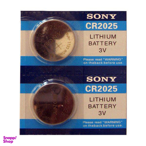 باتری سکه ای سونی (Sony) مدل CR2025 بسته 2 عددی