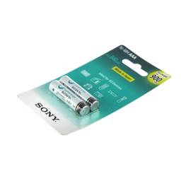 باتری نیم‌ قلمی قابل‌ شارژ سونی (Sony) مدل NH-AAA-B2GN بسته‌ 2 عددی