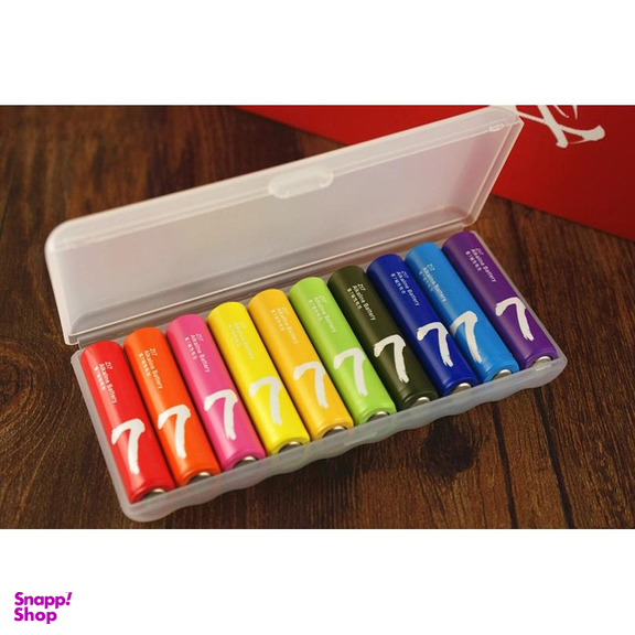 باتری قلمی و نیم قلمی آلکالاین شیائومی مدل ZI5 و ZI7 بسته 20 عددی