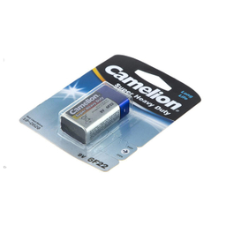 باتری کتابی کملیون (Camelion) مدل Super Heavy Duty 6F22 ولتاژ 9 ولت