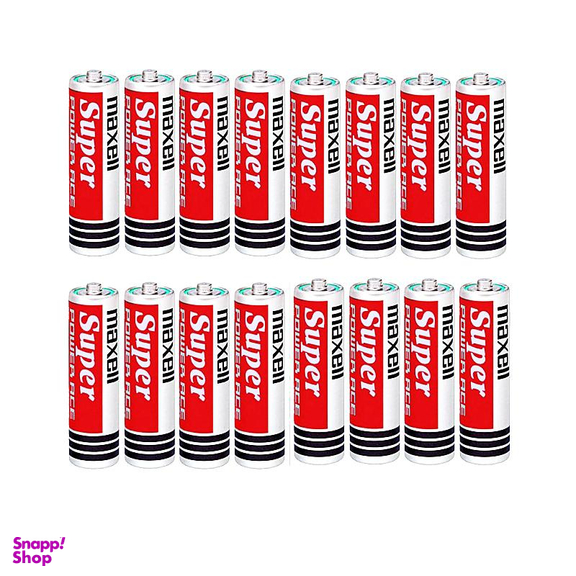 باتری قلمی مکسل (Maxell) مدل Super POWER ACE بسته 16 عددی