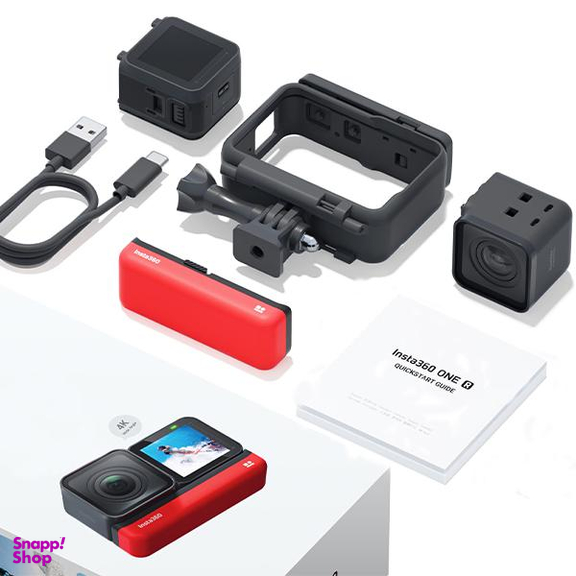 دوربین فیلم برداری ورزشی اینستا 360 (Insta360 Go) مدل one r 4k
