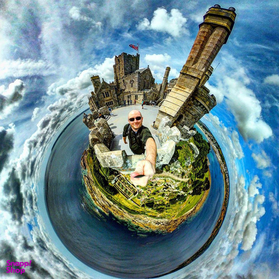 دوربین فیلم برداری ورزشی اینستا 360 (Insta360 Go)مدل insta360 one r twin edition به همراه منوپاد نامریی