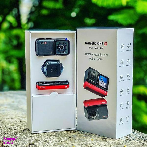 دوربین فیلم برداری ورزشی اینستا 360(Insta360 Go) مدل ONE R TWIN EDITION