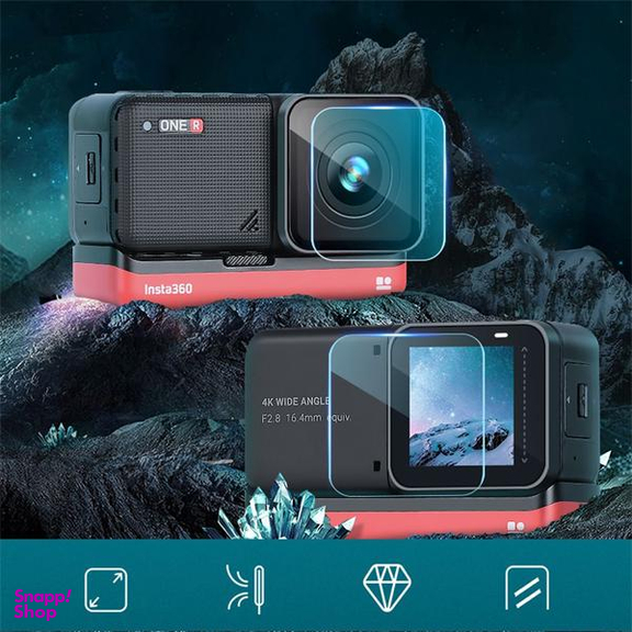 دوربین فیلم برداری ورزشی اینستا 360 (Insta360 Go) مدل ONE R به همراه لوازم جانبی
