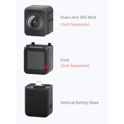 دوربین فیلم برداری ورزشی اینستا 360 (Insta360 Go) مدل ONE R به همراه لوازم جانبی