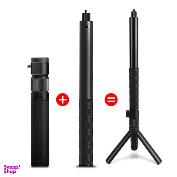 دوربین فیلم برداری ورزشی اینستا 360 (Insta360 Go) مدل insta360 one r به همراه لوازم جانبی رنگ مشکی