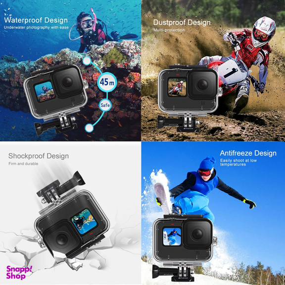 دوربین فیلم برداری ورزشی گوپرو (GoPro) مدل Hero 10 به همراه لوازم جانبی