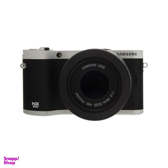دوربین دیجیتال سامسونگ (Samsung) مدل NX300 به همراه لنز 18-55mm و 45mm رنگ مشکی