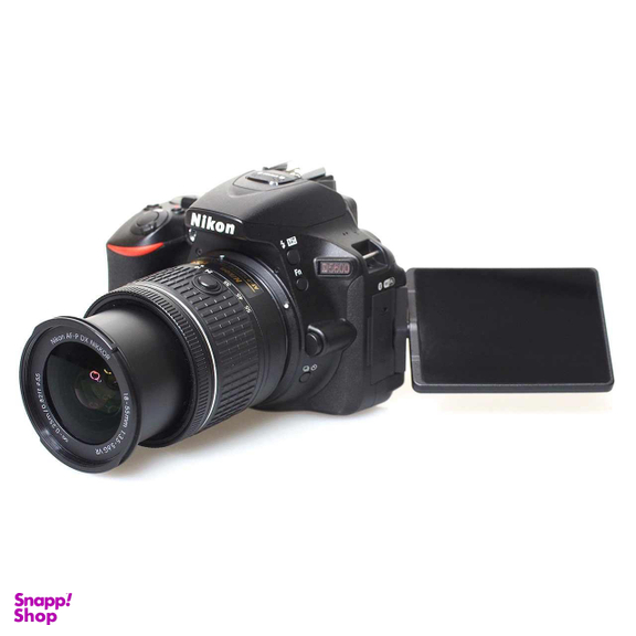 دوربین دیجیتال نیکون (Nikon) مدل D5600 به همراه لنز 18-55 میلی متر VR AF-P