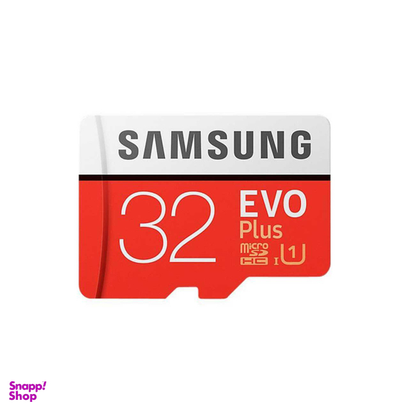 کارت حافظه microSDHC سامسونگ (Samsung) مدل Evo Plus کلاس 10 استاندارد UHS I U1 سرعت 95MBps همراه با آداپتور SD ظرفیت 32 گیگابایت